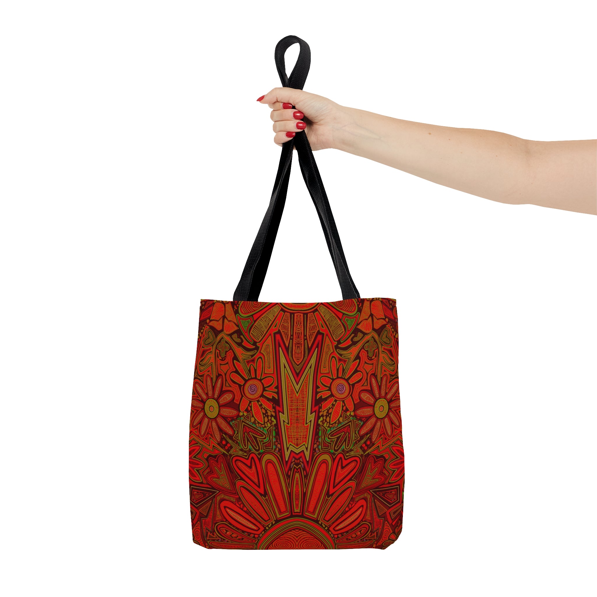 Electrified Chaos Tote Bag (7664760488108)