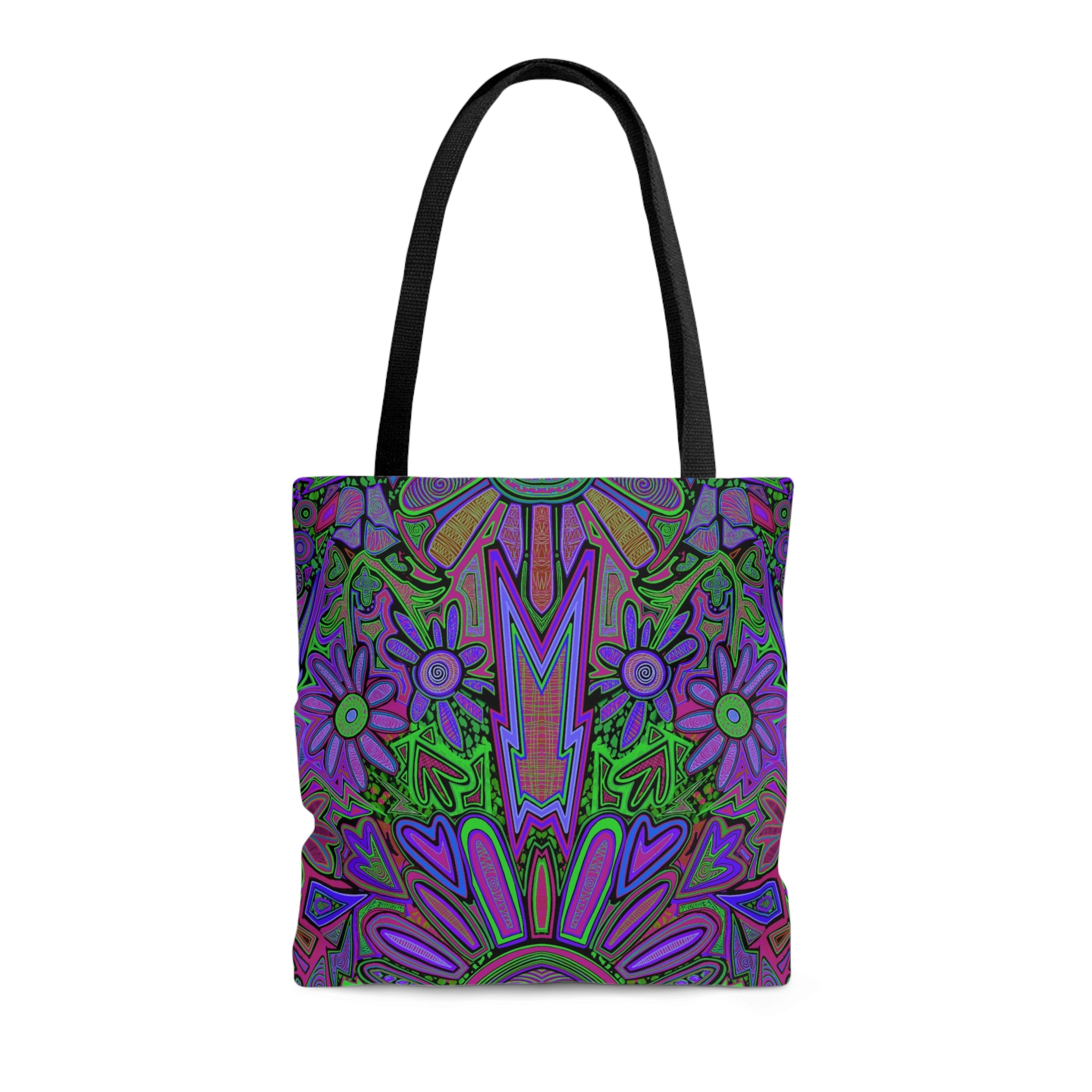 Electrified Chaos Tote Bag (7664759210156)