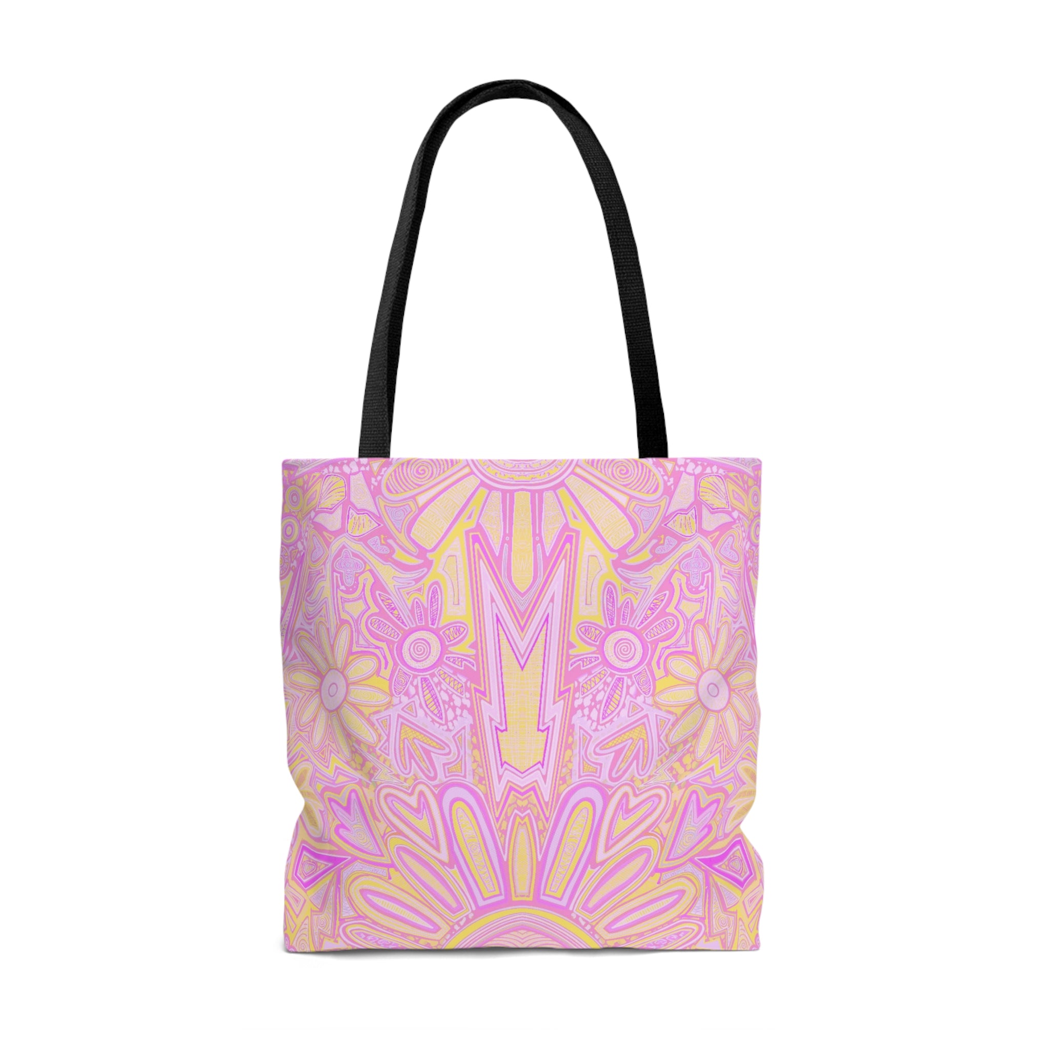 Electrified Chaos Tote Bag (7664756523180)