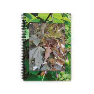 Floral Spiral Notebook - Ruled Line (8272852123820)