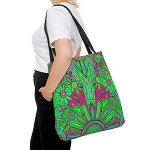 Electrified Chaos Tote Bag (7664755507372)