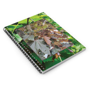 Floral Spiral Notebook - Ruled Line (8272852123820)