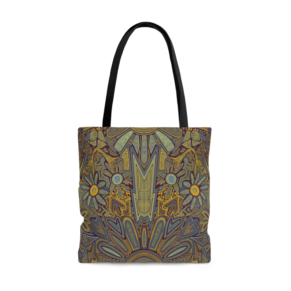 Electrified Chaos Tote Bag (7664755703980)