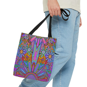 Electrified Chaos Tote Bag (7664756555948)