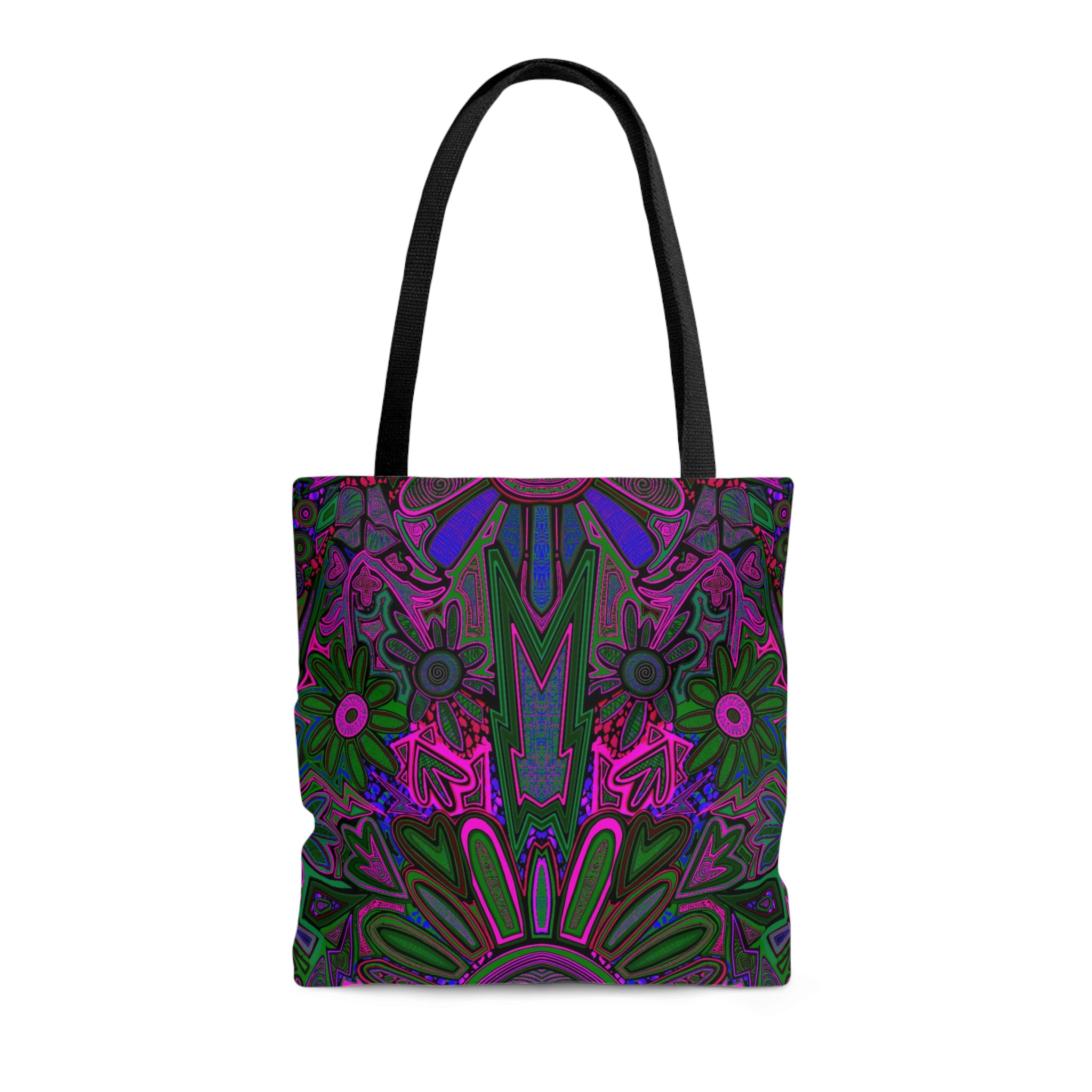 Electrified Chaos Tote Bag (7664756392108)