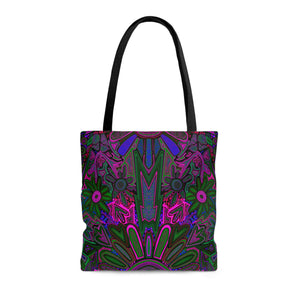 Electrified Chaos Tote Bag (7664756392108)