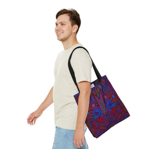 Electrified Chaos Tote Bag (7664759308460)