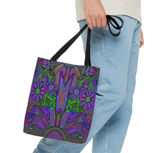 Electrified Chaos Tote Bag (7664759210156)