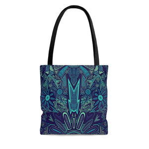 Electrified Chaos Tote Bag (7664760455340)