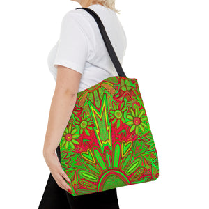 Electrified Chaos Tote Bag (7664756654252)