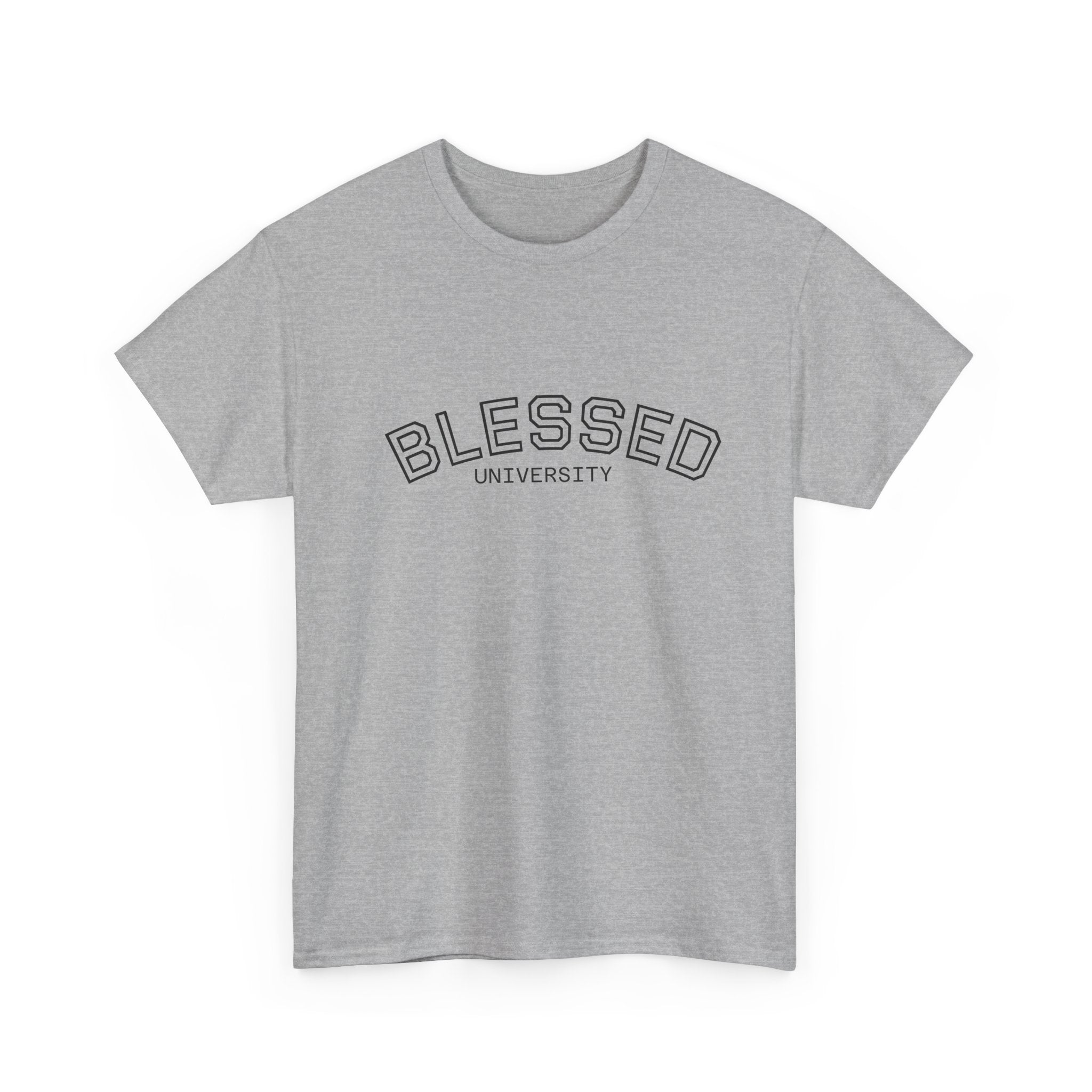 Blessed University Graphic Tee 🙏🏽💅🏽 (8266777755820)