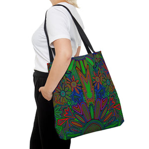 Electrified Chaos Tote Bag (7664758948012)