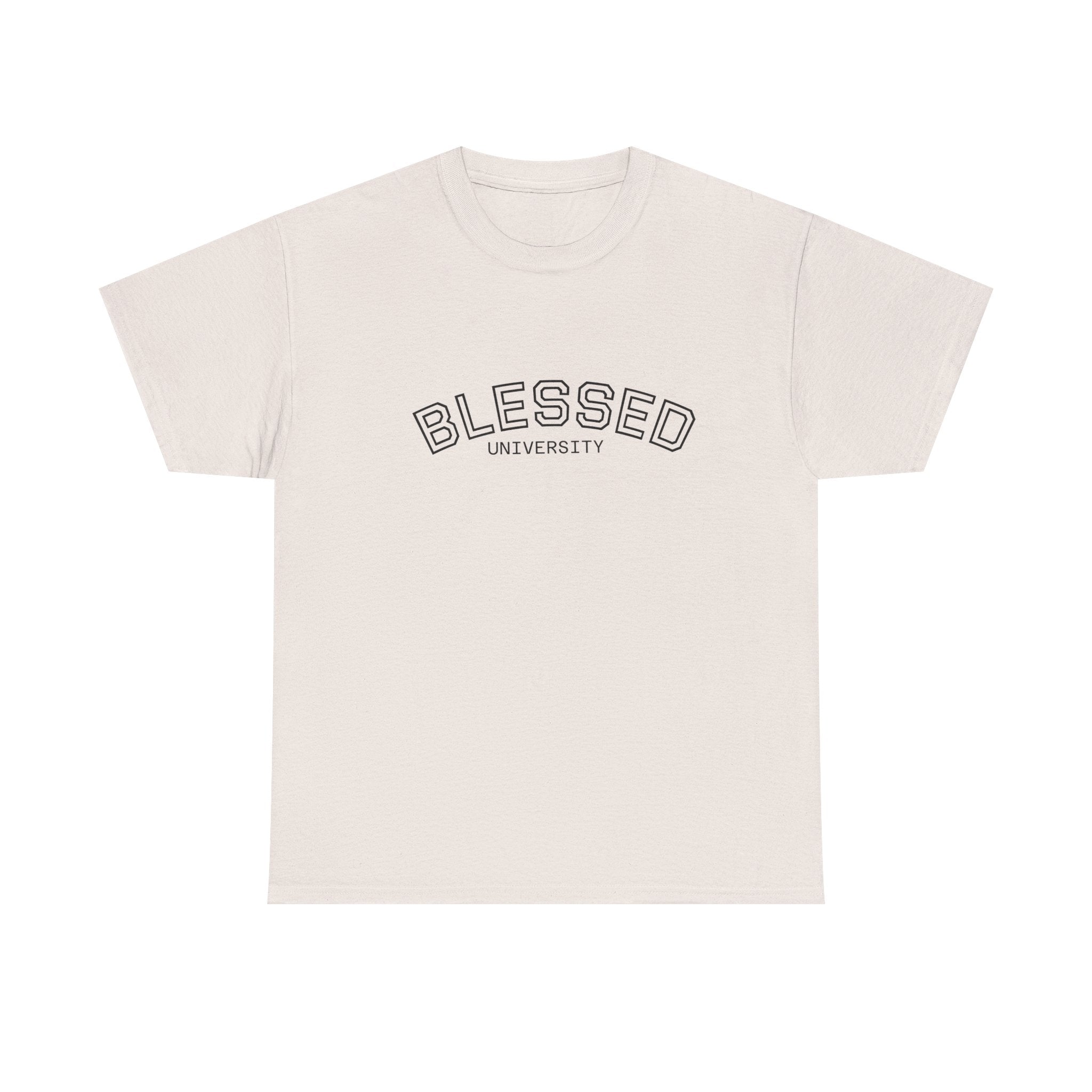 Blessed University Graphic Tee 🙏🏽💅🏽 (8266777755820)