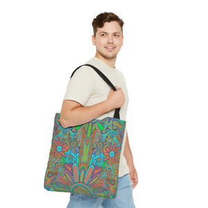 Electrified Chaos Tote Bag (7664756490412)