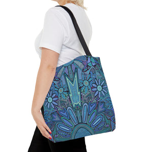 Electrified Chaos Tote Bag (7664760553644)