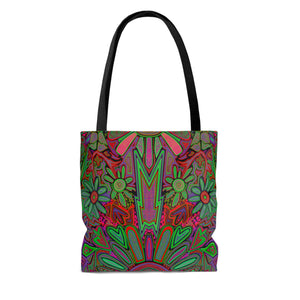 Electrified Chaos Tote Bag (7664756752556)