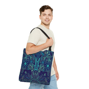 Electrified Chaos Tote Bag (7664760455340)