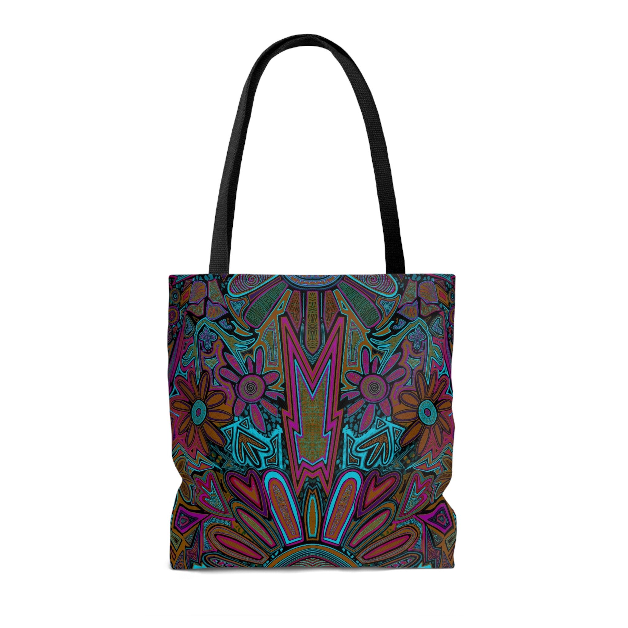 Electrified Chaos Tote Bag (7664758980780)