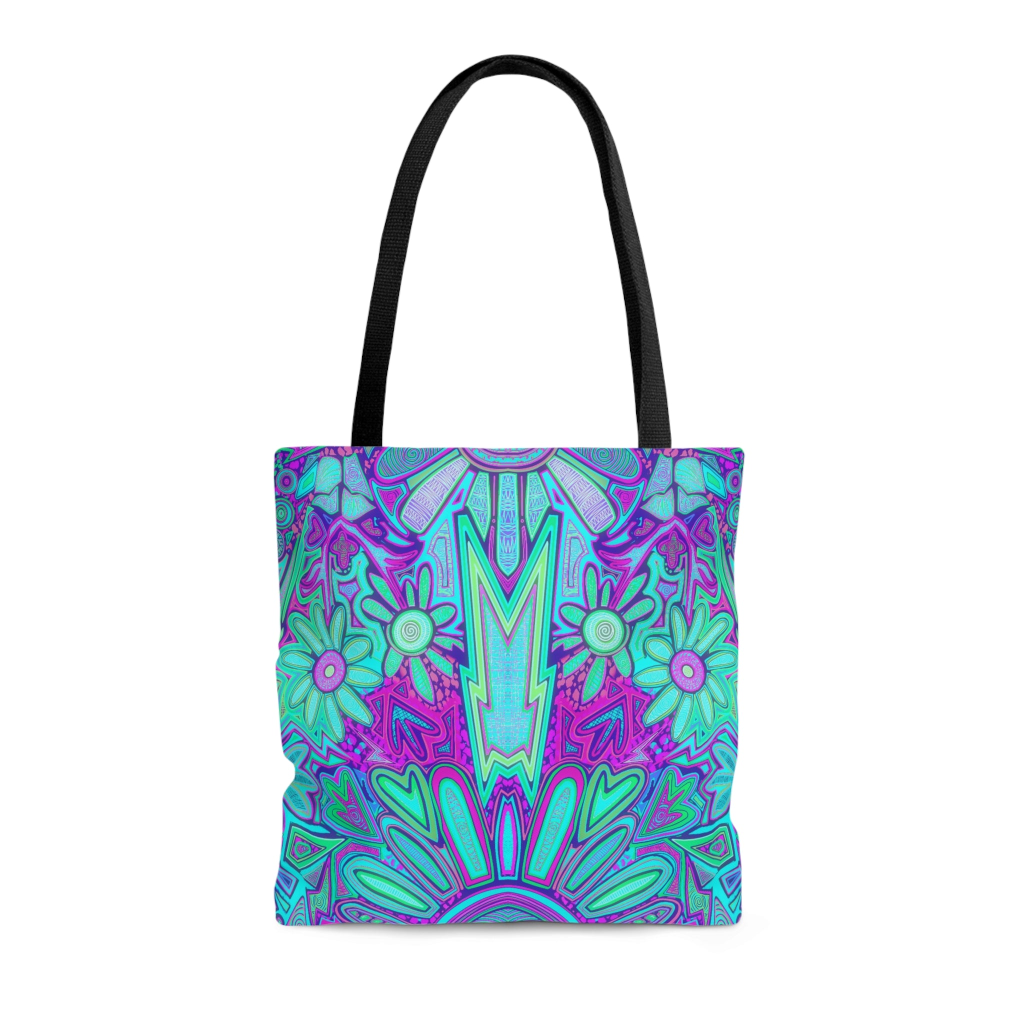 Electrified Chaos Tote Bag (7664756588716)