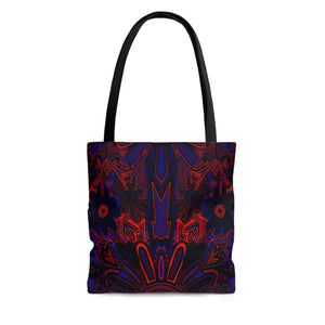 Electrified Chaos Tote Bag (7664755638444)