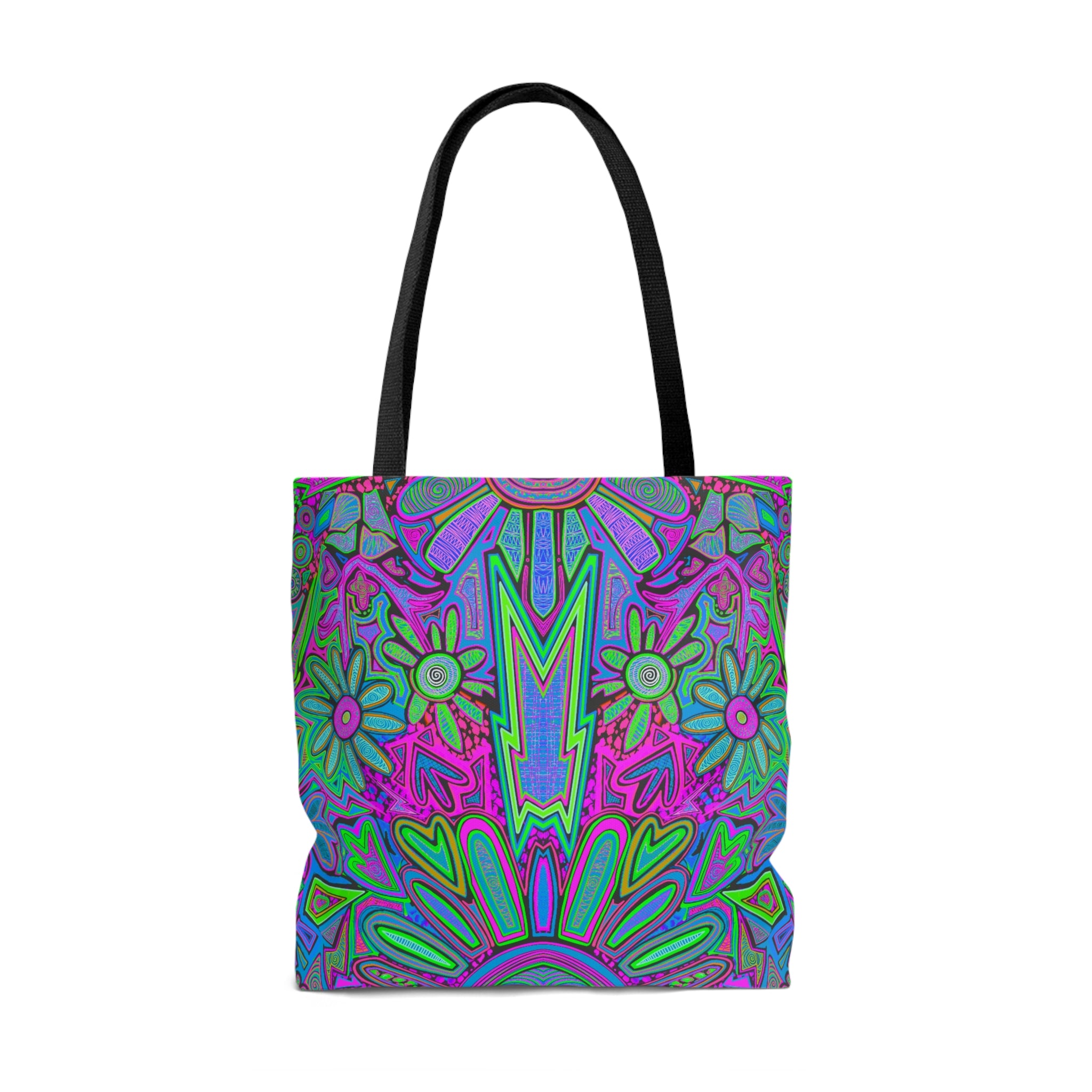 Electrified Chaos Tote Bag (7664756621484)