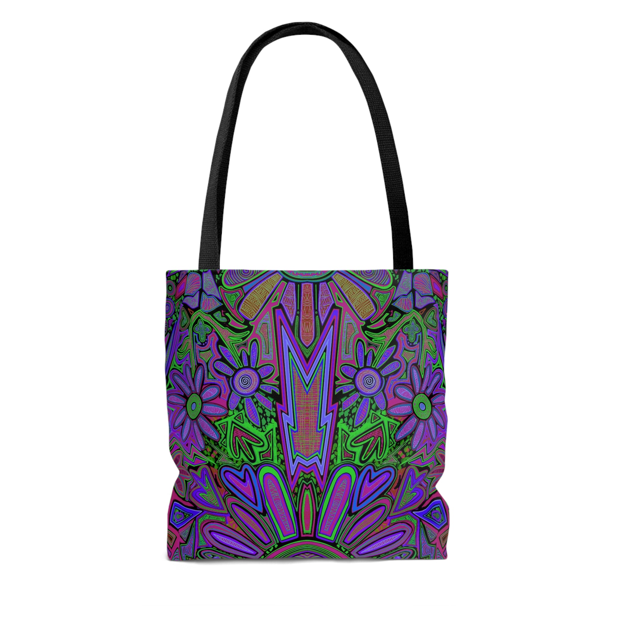 Electrified Chaos Tote Bag (7664759210156)