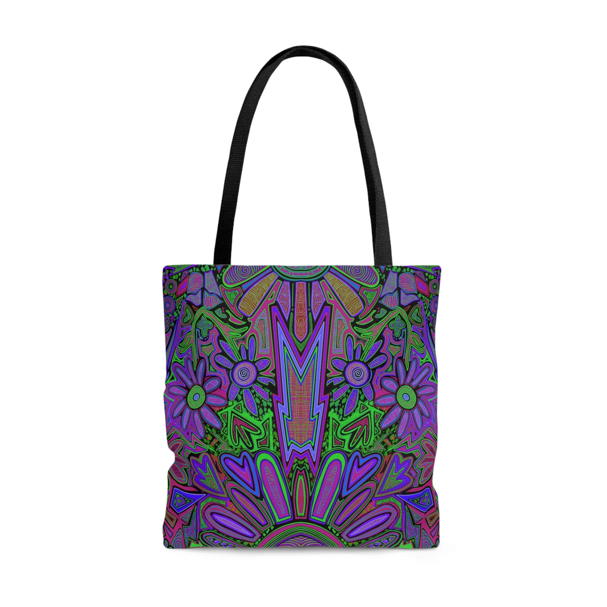 Electrified Chaos Tote Bag (7664759210156)