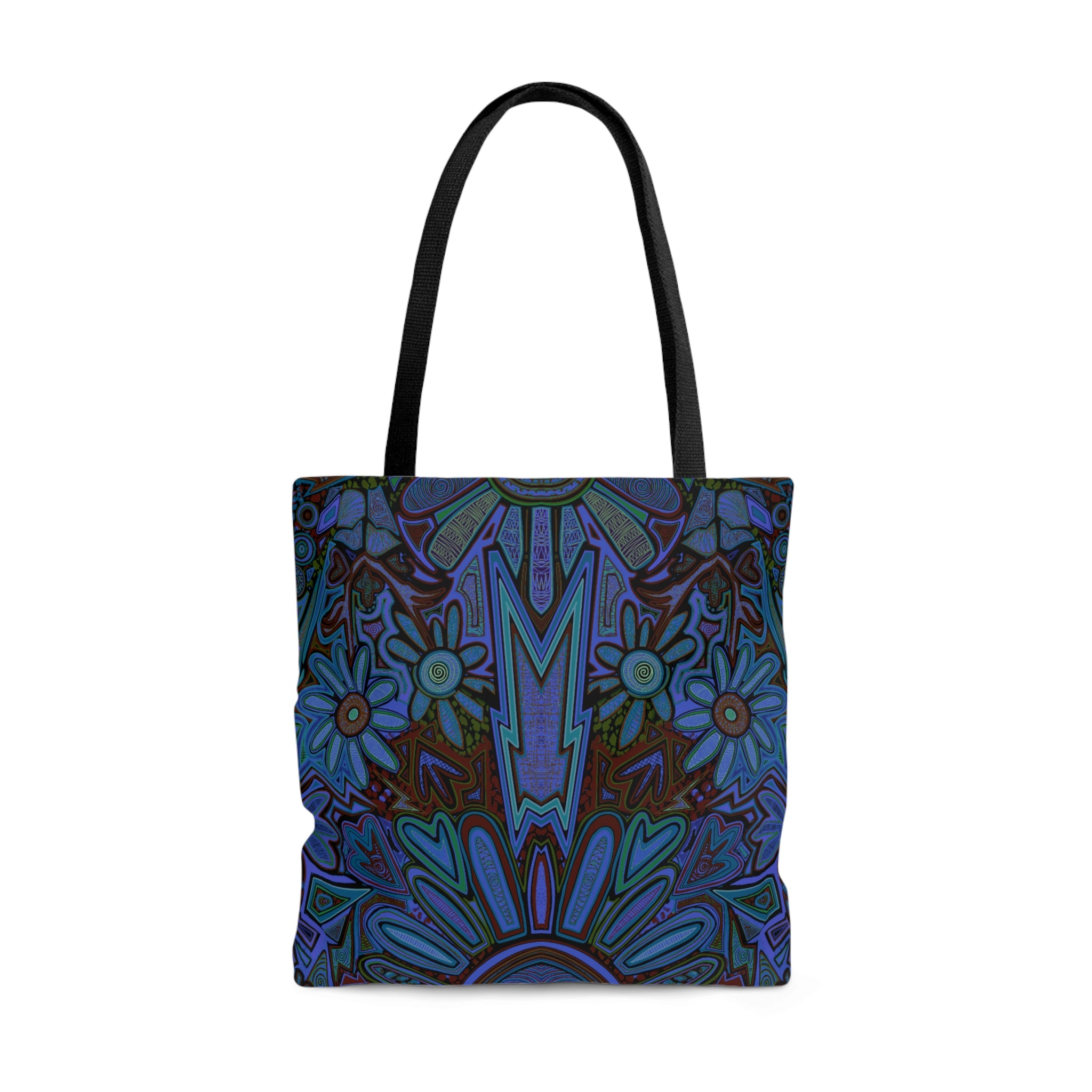 Electrified Chaos Tote Bag (7664755474604)