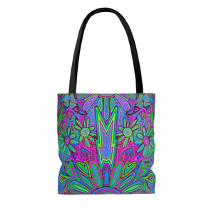 Electrified Chaos Tote Bag (7664756621484)