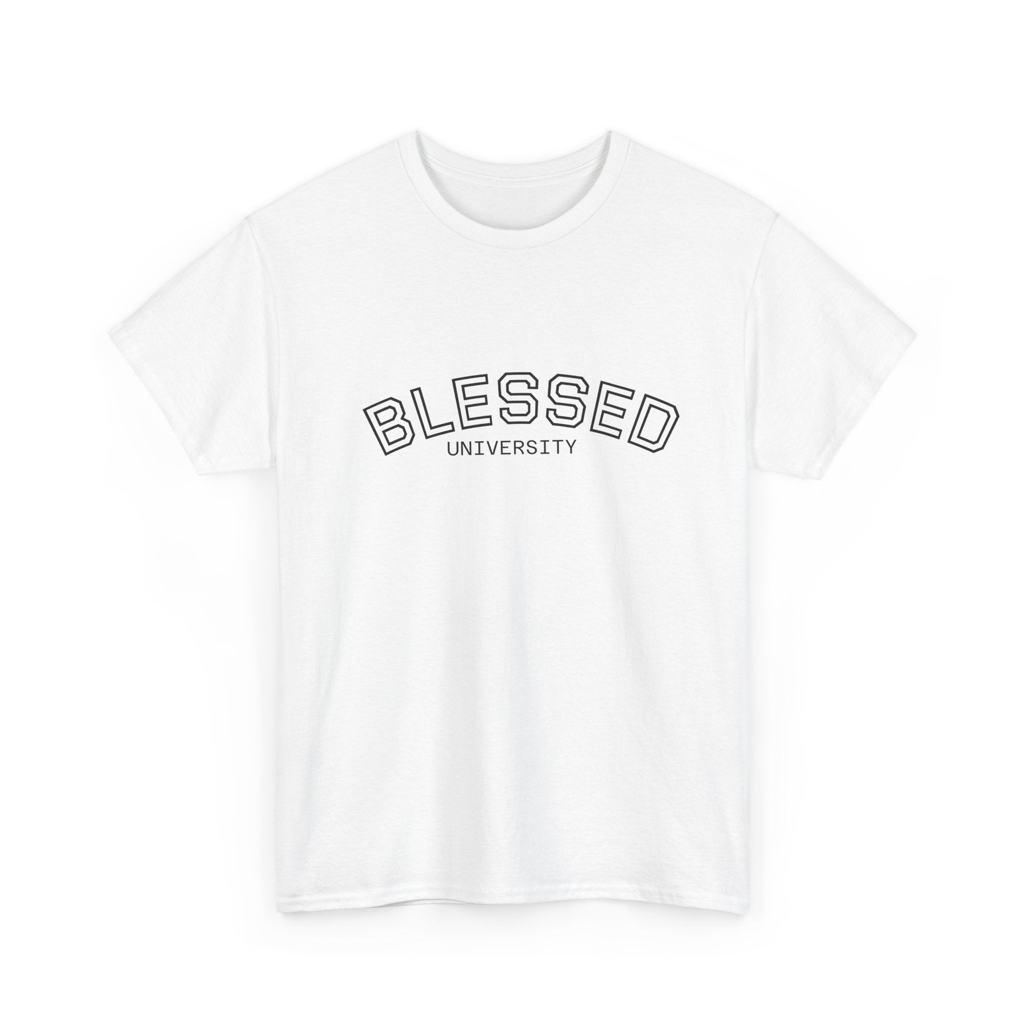 Blessed University Graphic Tee 🙏🏽💅🏽 (8266777755820)