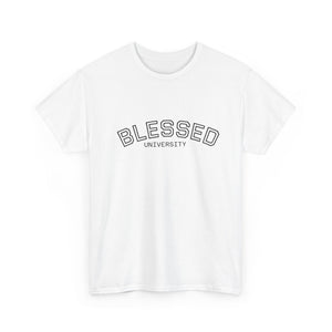 Blessed University Graphic Tee 🙏🏽💅🏽 (8266777755820)