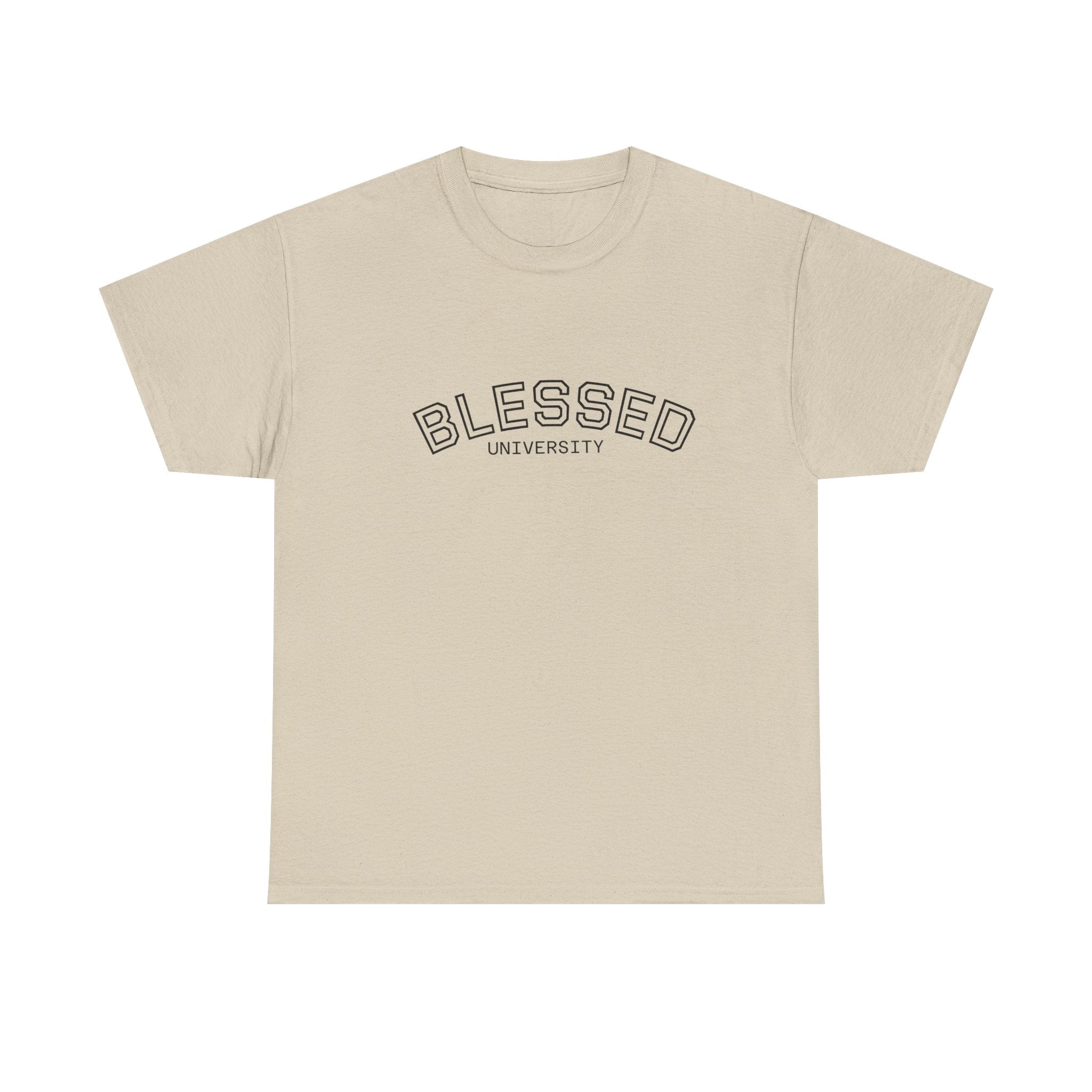 Blessed University Graphic Tee 🙏🏽💅🏽 (8266777755820)