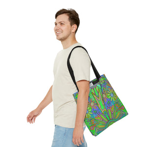 Electrified Chaos Tote Bag (7664756457644)