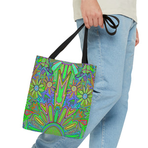 Electrified Chaos Tote Bag (7664756457644)