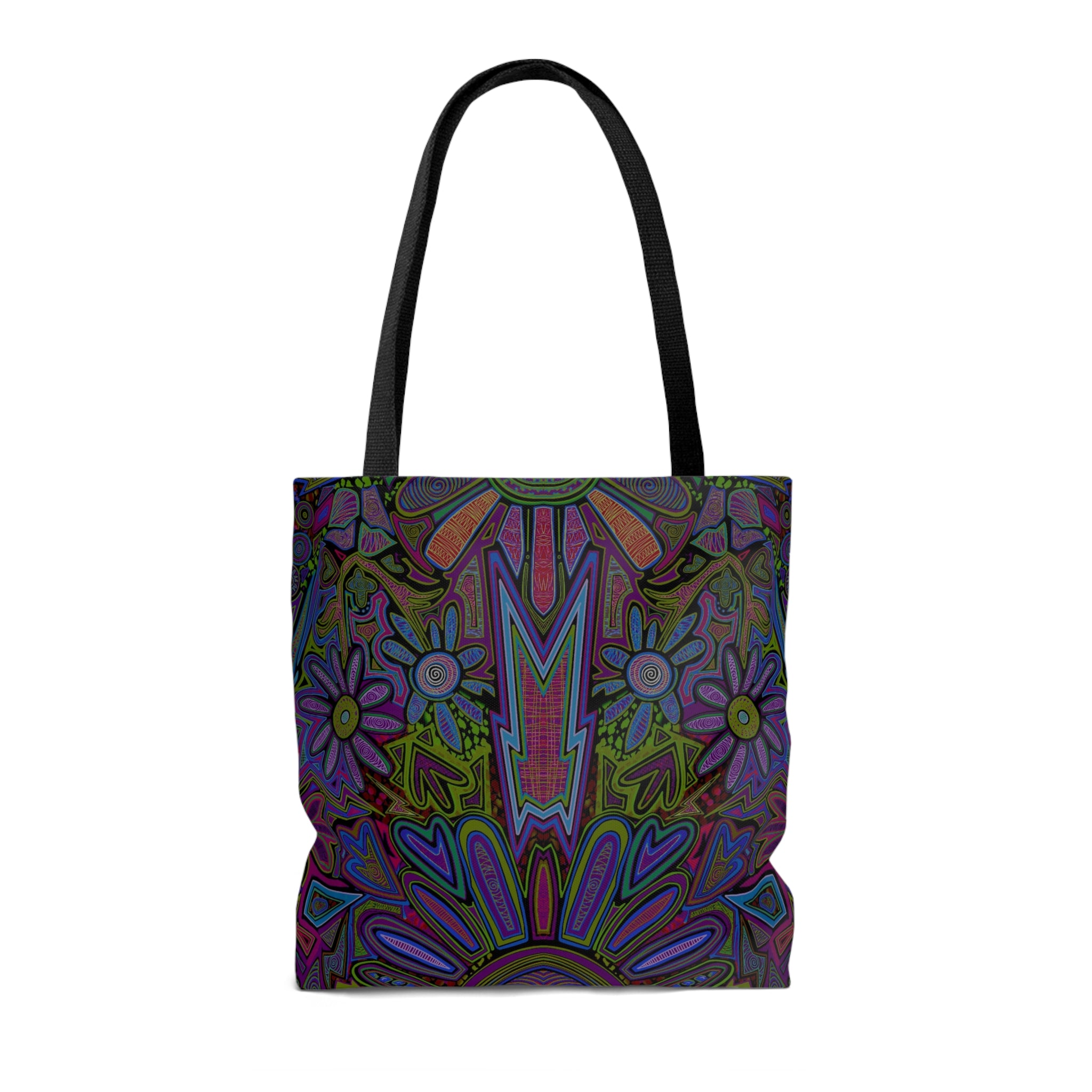 Electrified Chaos Tote Bag (7664759111852)