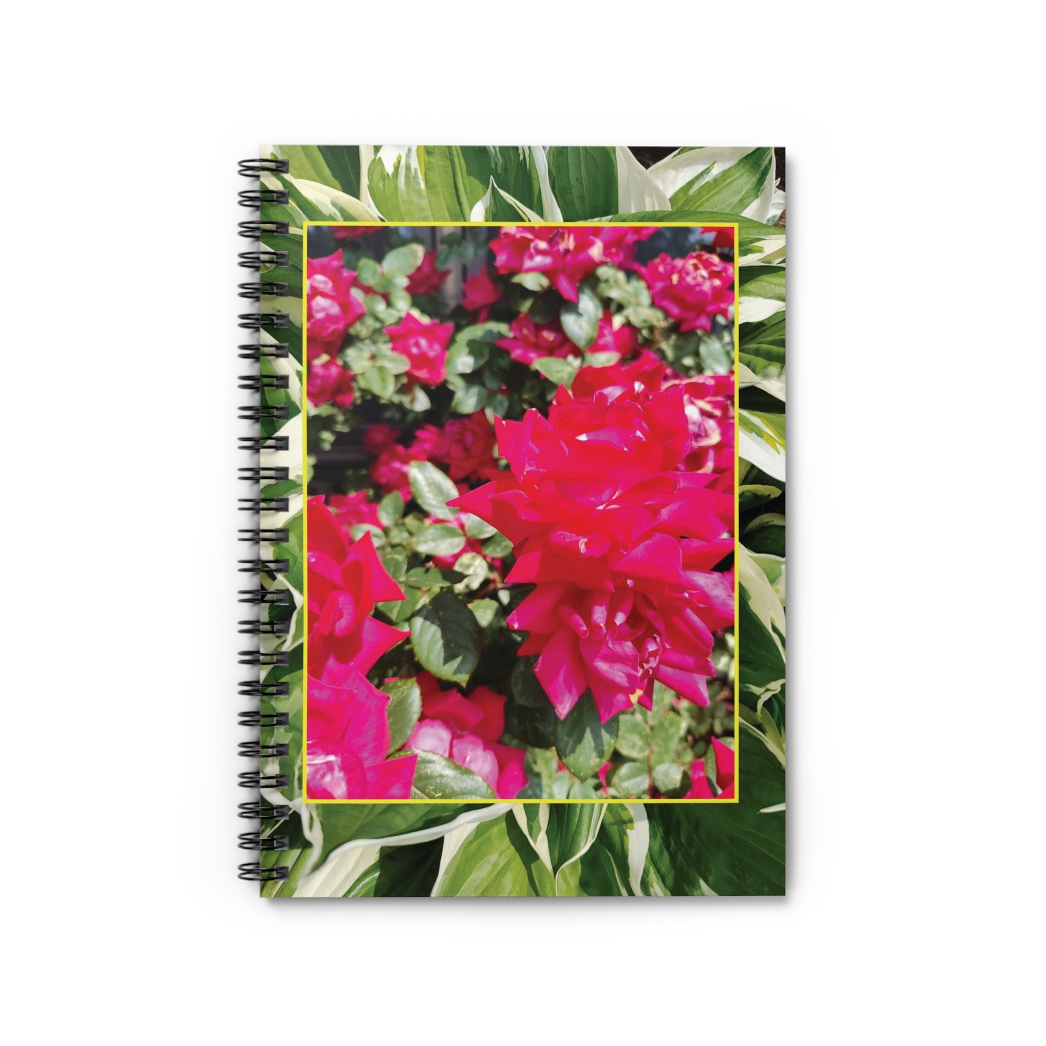 Floral Spiral Notebook - Ruled Line (8272843341996)