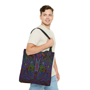 Electrified Chaos Tote Bag (7664759111852)