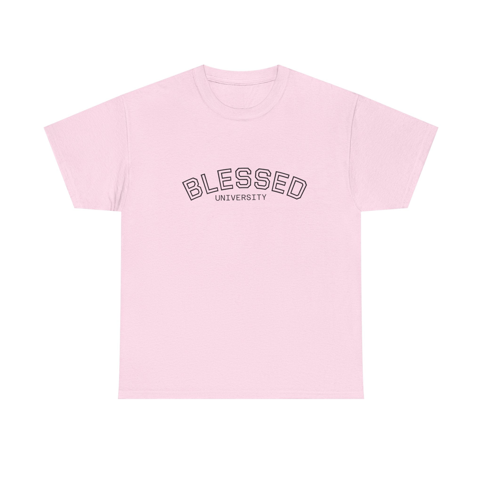 Blessed University Graphic Tee 🙏🏽💅🏽 (8266777755820)